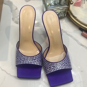 Mach and Mach purple heels